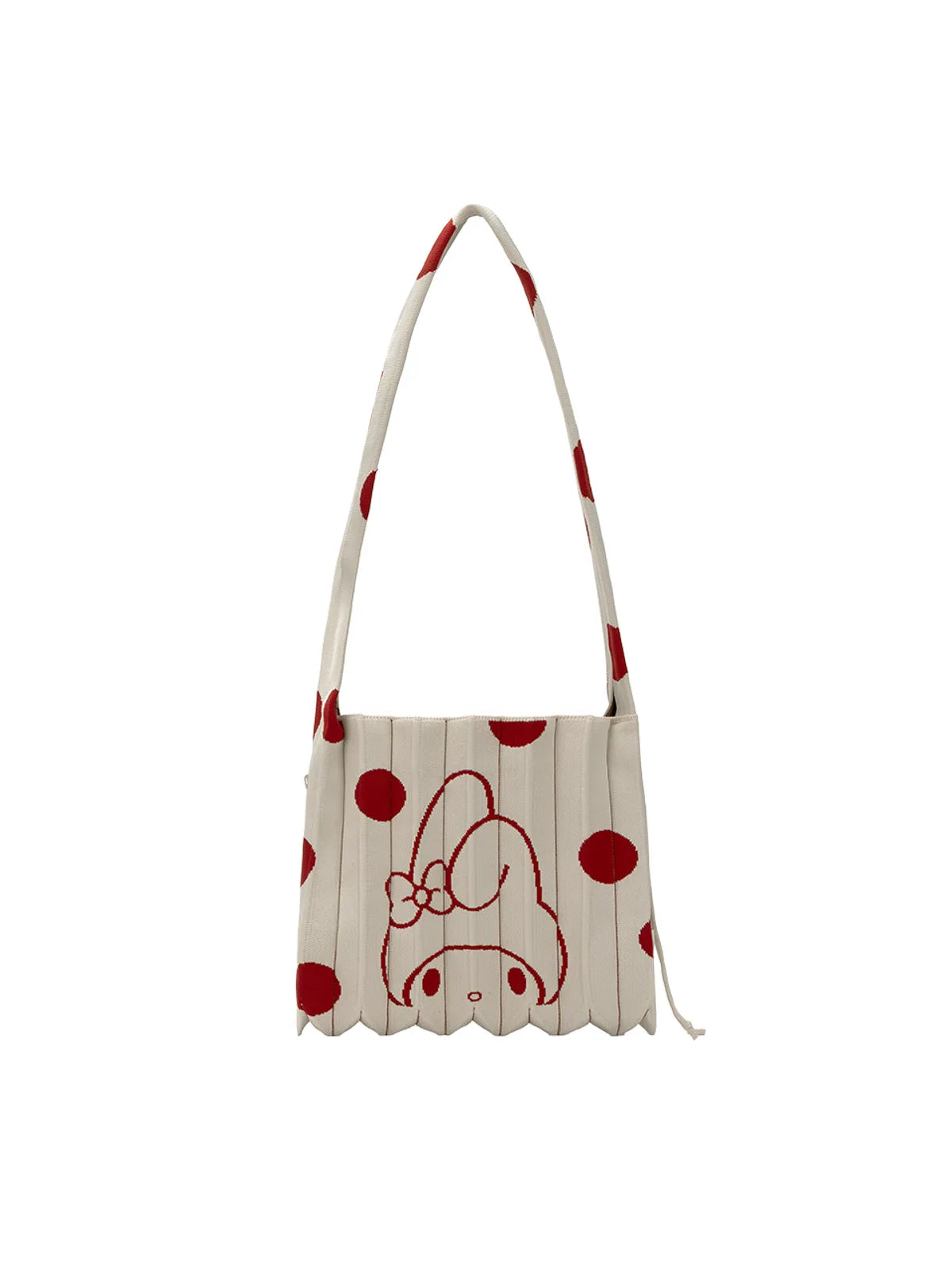 JOSEPH&STACEY X  Sanrio Lucky Pleats Knit Crossbody M Dot My Melody