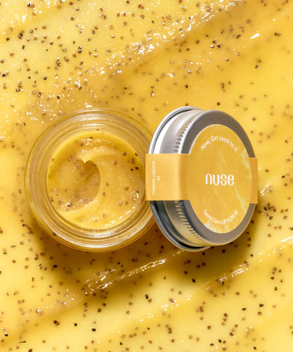 Nuse Seed Care Lip Scrub with Gift Lip Scrub Brush