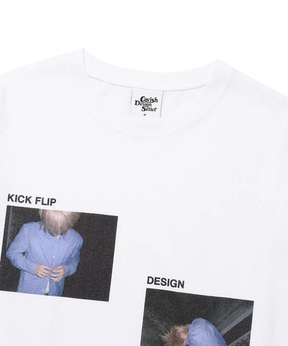 CAVISH × KickFlip Donghwa My First Pic LS Tee