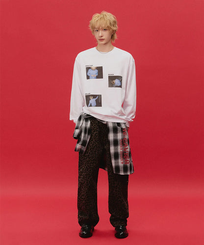 CAVISH × KickFlip Donghwa My First Pic LS Tee