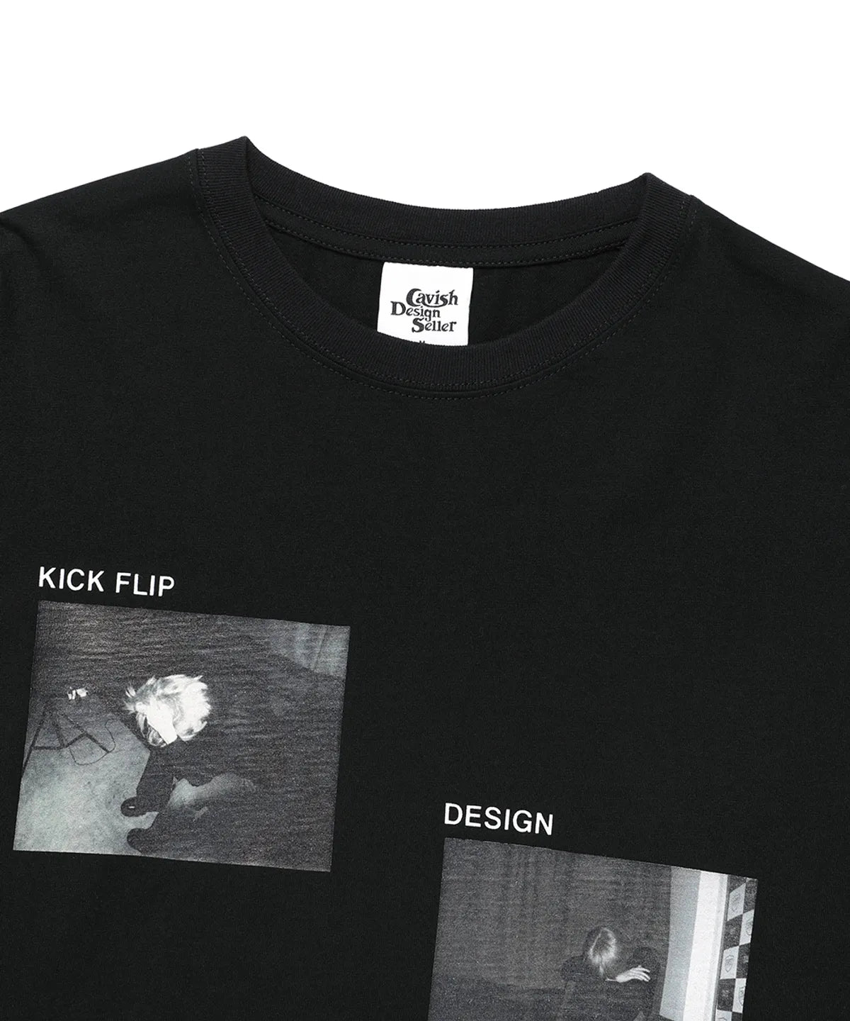 CAVISH × KickFlip Donghwa My First Pic LS Tee