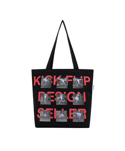 CAVISH × KickFlip Donghwa Don't Stop Bag Black