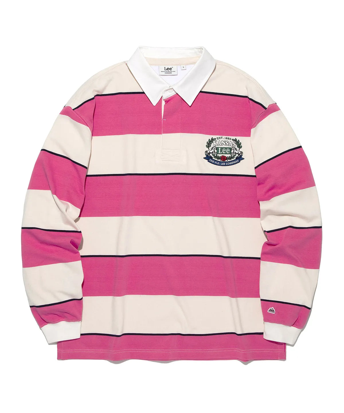 [NCT Jaemin Pick] Lee Rugby Long Sleeve T-Shirt