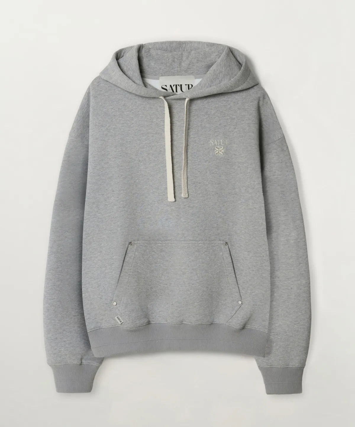 [Riize Pick] 26SS Satur Loren Small Logo Rivet Hoodie