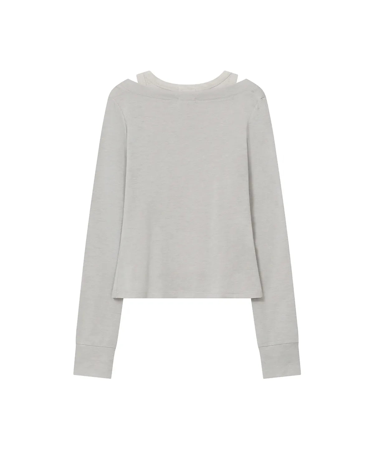 [Ive Rei Pick] Miseki Seoul Layered line sheer long sleeve