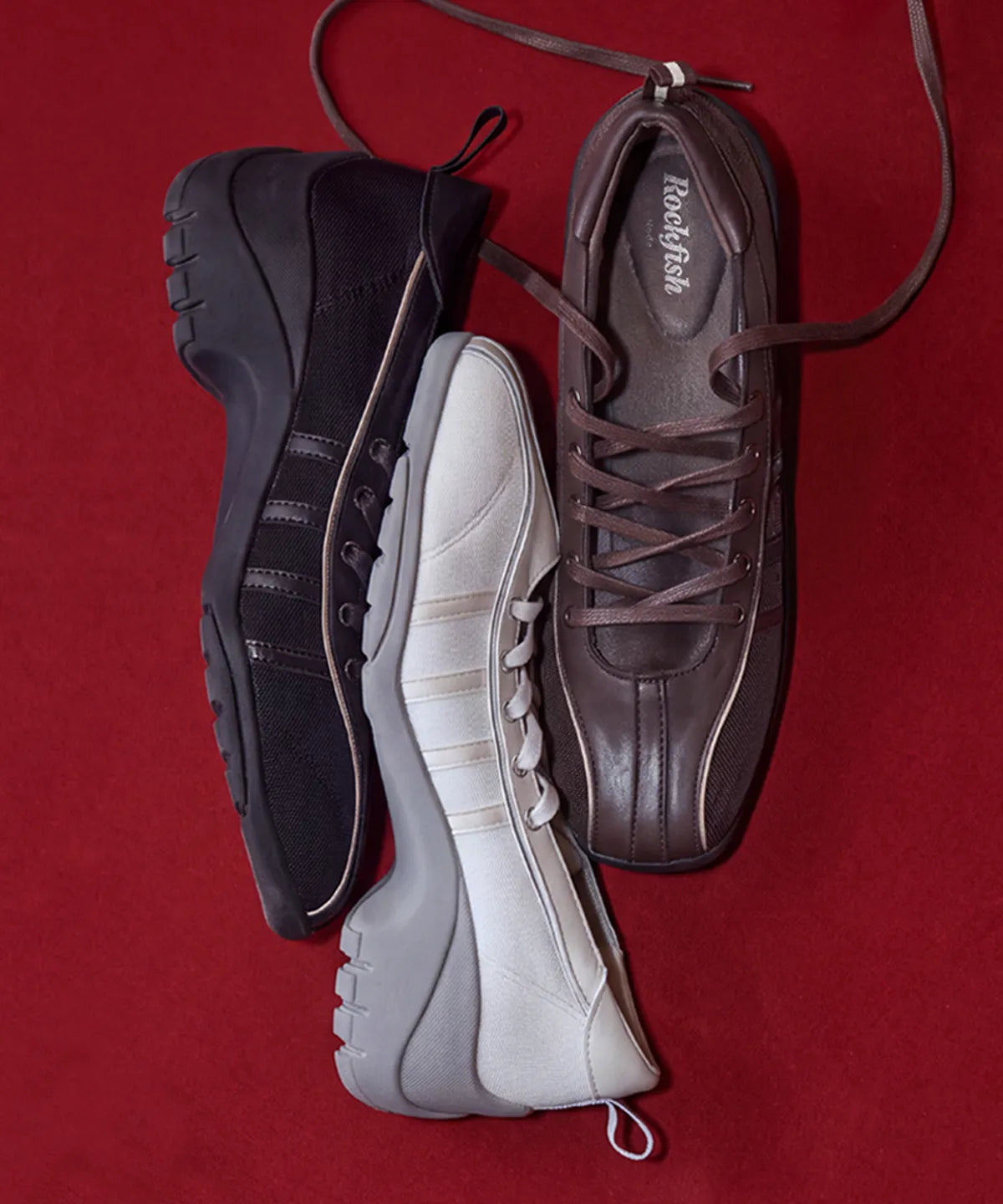 ROCKFISH WEATHERWEAR - BLISS HEEL LACEUP SNEAKERS