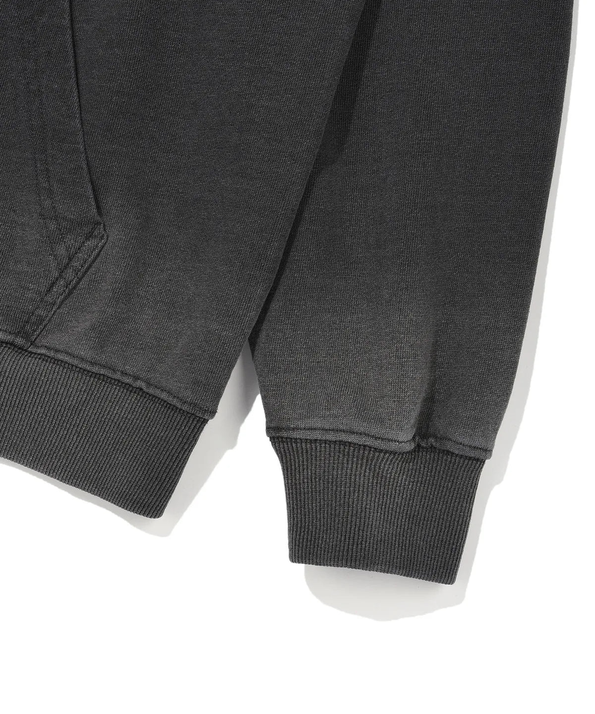 [Aespa Giselle Worn] 26SS Wacky Willy Women's Big Lily denim washed Zip-Up Hoodie/ Sweatpants Gray