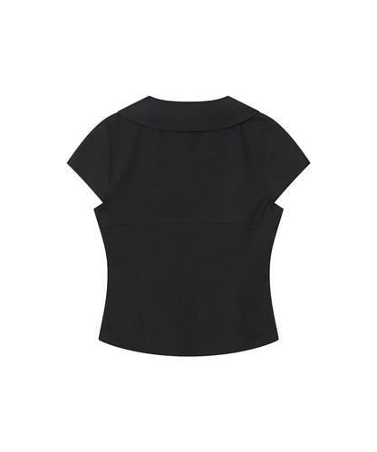 [Ive Rei Pick] Miseki Seoul Double Button Shirts Top