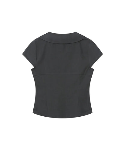 [Ive Rei Pick] Miseki Seoul Double Button Shirts Top