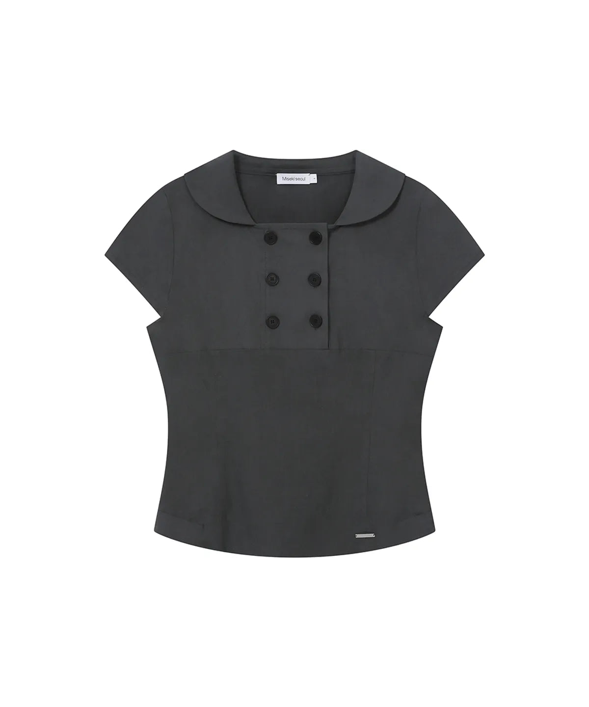 [Ive Rei Pick] Miseki Seoul Double Button Shirts Top