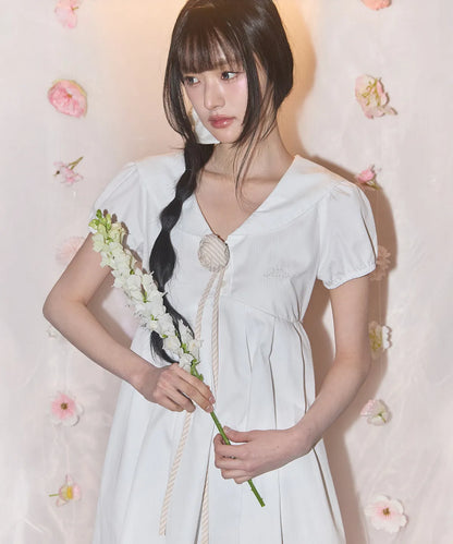 [SINGLE'S INFERNO KIM GO-EUN PICK] - ILLIGO Sailor Collar One-Piece