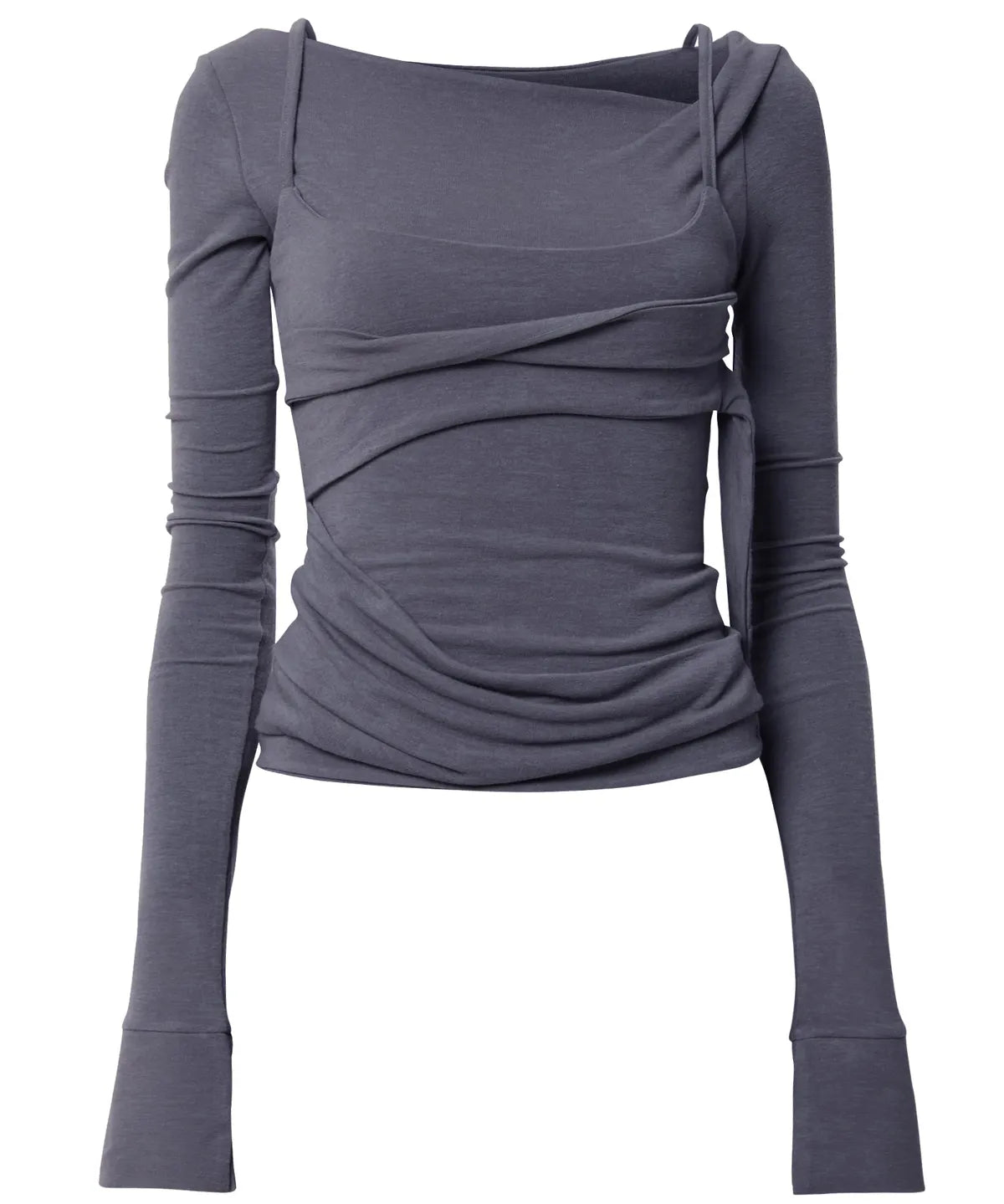 Flare Up Layered Bustier Long Sleeve