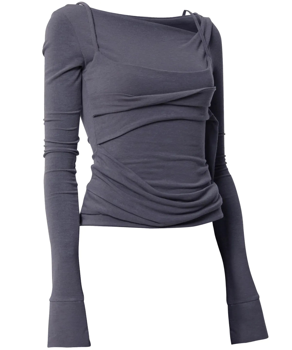 Flare Up Layered Bustier Long Sleeve