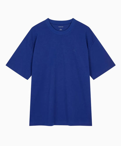 [LNGSHOT Worn] Calvin Klein Oversized Embossed Monologo Short Sleeve T-shirt