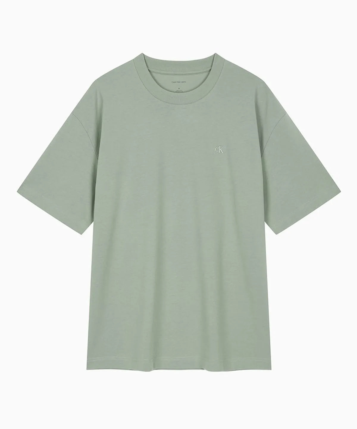 [LNGSHOT Worn] Calvin Klein Oversized Embossed Monologo Short Sleeve T-shirt
