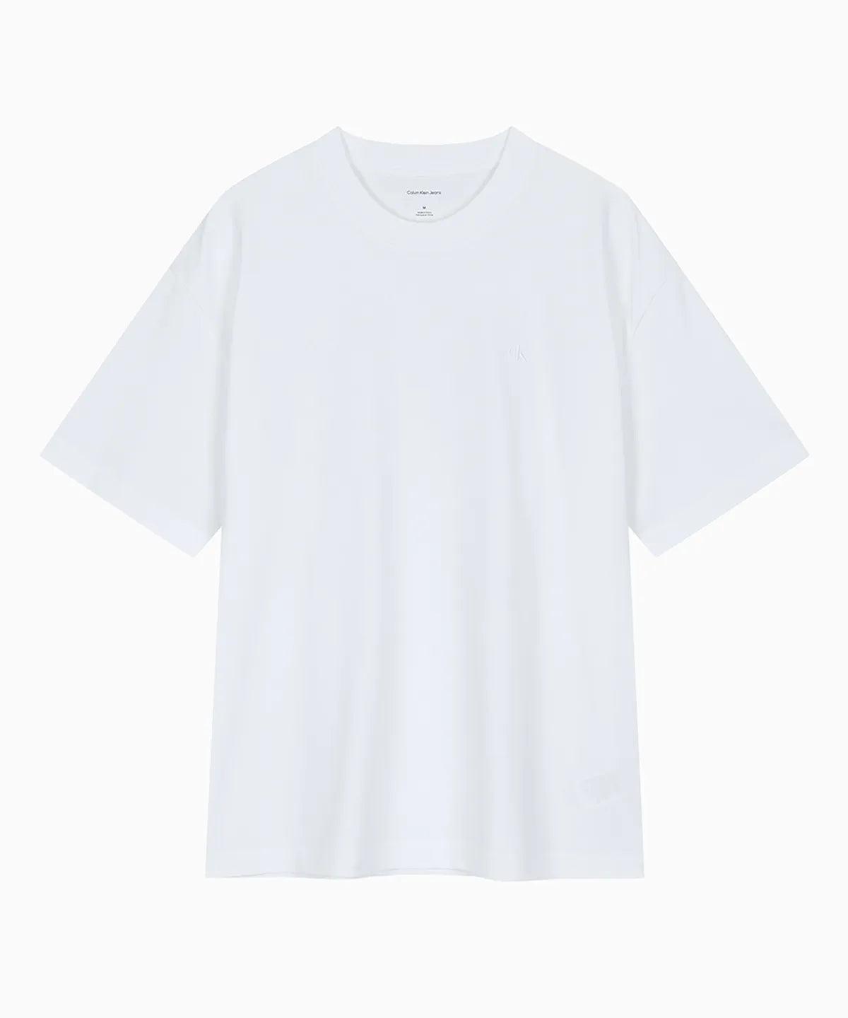 [LNGSHOT Worn] Calvin Klein Oversized Embossed Monologo Short Sleeve T-shirt