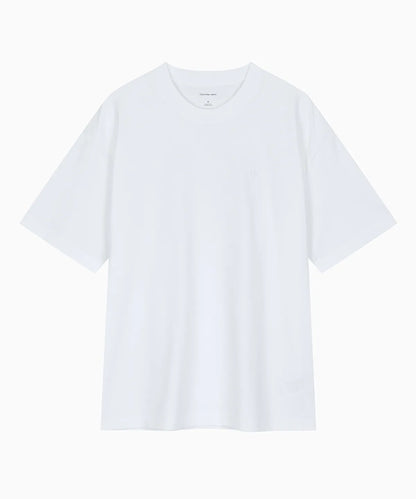 [LNGSHOT Worn] Calvin Klein Oversized Embossed Monologo Short Sleeve T-shirt
