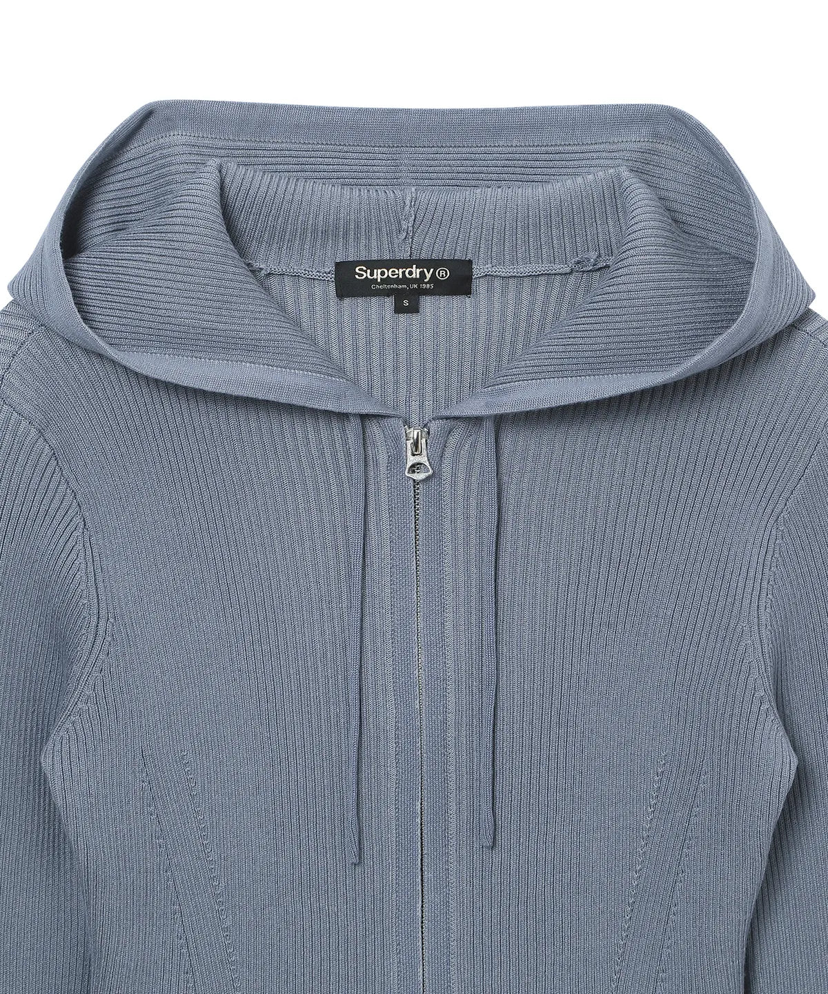 [Illit Iroha Pick] 26SS Superdry Women's Vintage Lip Knit Zip-Up