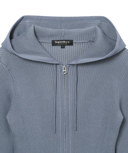 [Illit Iroha Pick] 26SS Superdry Women's Vintage Lip Knit Zip-Up