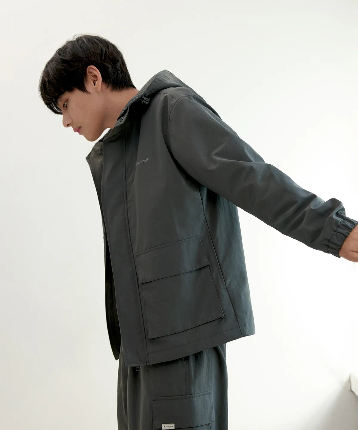 [BTS V Pick] 26SS Snow Peak Camp Utility Windbreaker / Wide pants
