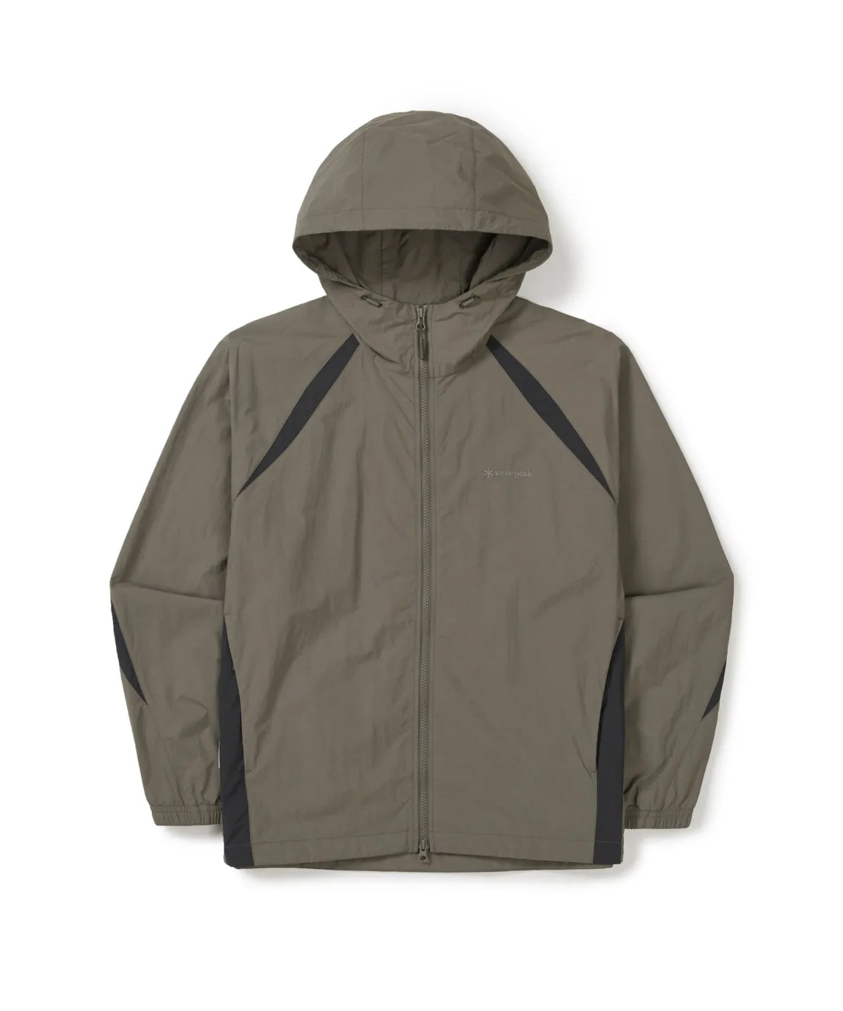 [BTS V Pick] 26SS Snow Peak Lightweight Taslan Color block Hooded Windbreaker