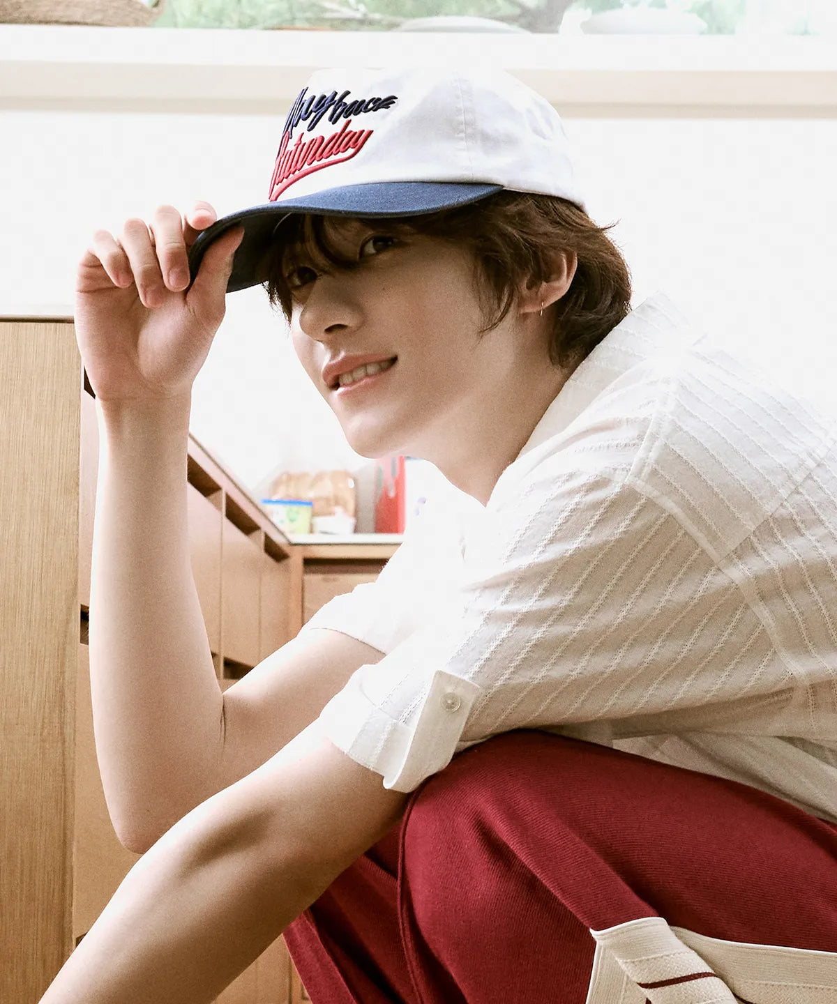 [Riize X Satur] 90s Playback Contrast Ball Cap