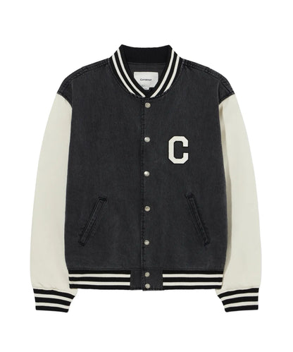 [TXT Soobin Worn] 26SS Covernat  Ringsa C Logo Denim Varsity