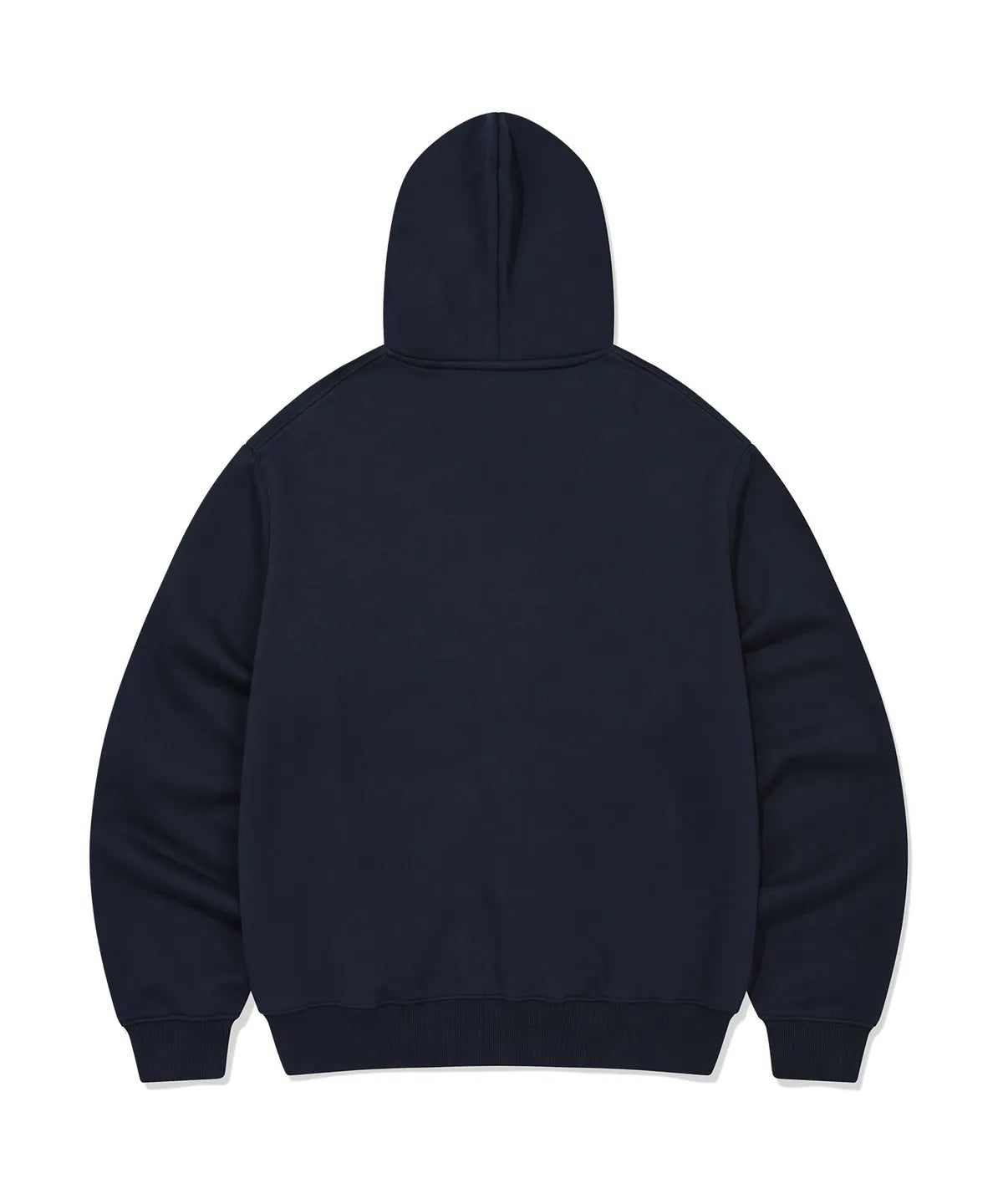 [Aespa Giselle Worn] 26SS Women's Lily Applique Overfit Hooded Zip-Up Navy