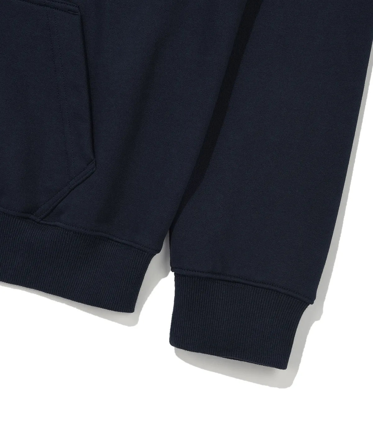 [Aespa Giselle Worn] 26SS Women's Lily Applique Overfit Hooded Zip-Up Navy