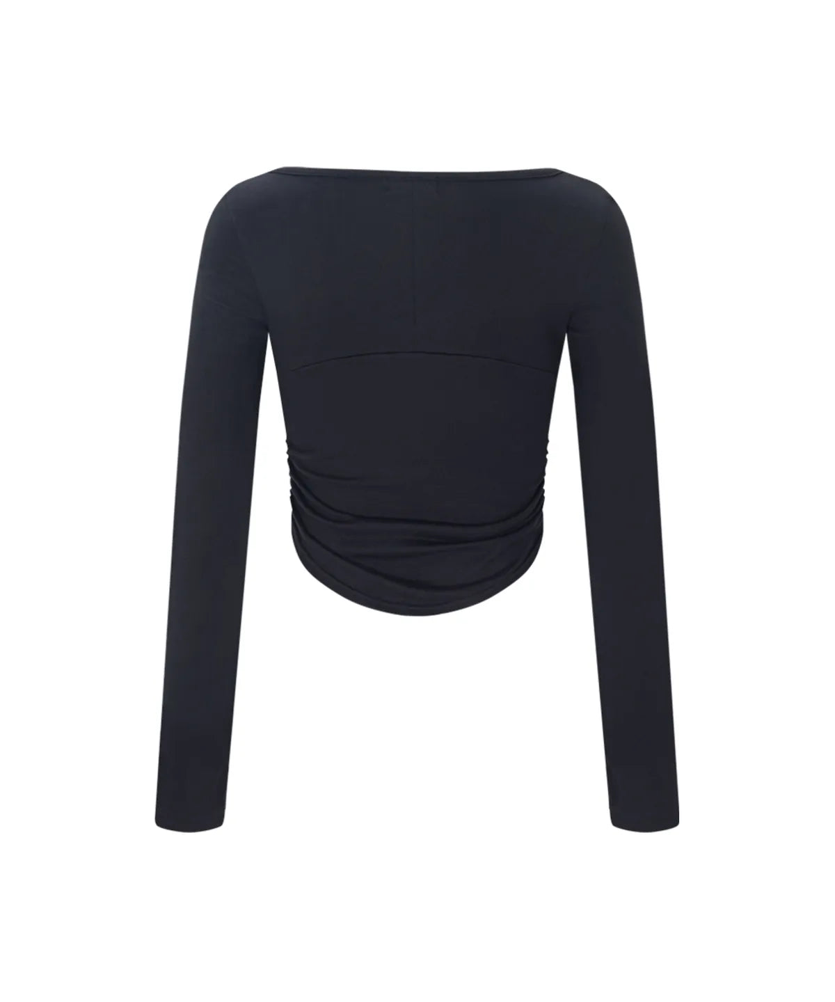 [Aespa Karina Worn] PLEASENOFOLLOW Amanda Shirring Long Sleeve Top