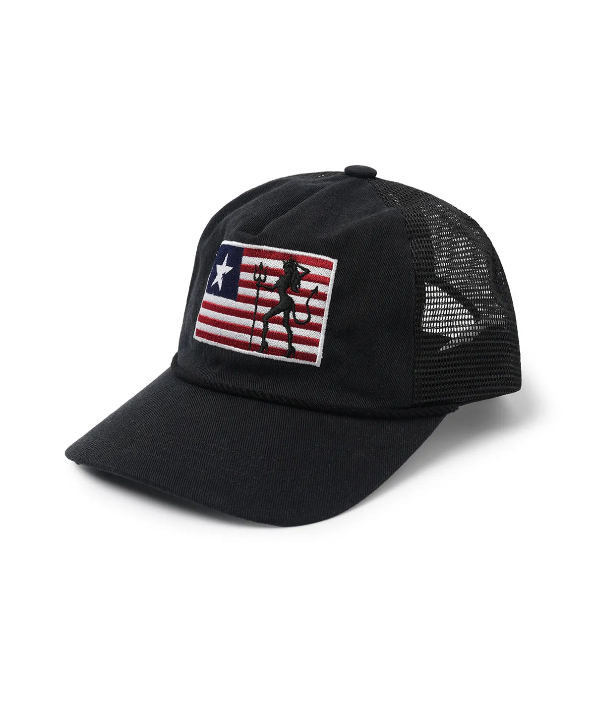 [Blackpink Jennie Worn] OY BADLANDS FLAG TRUCKER CAP