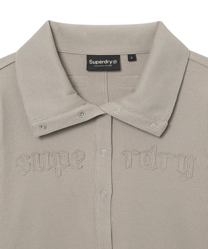 [Illit Yunah Pick] 26SS Superdry Women's Rib Cardigan Beige