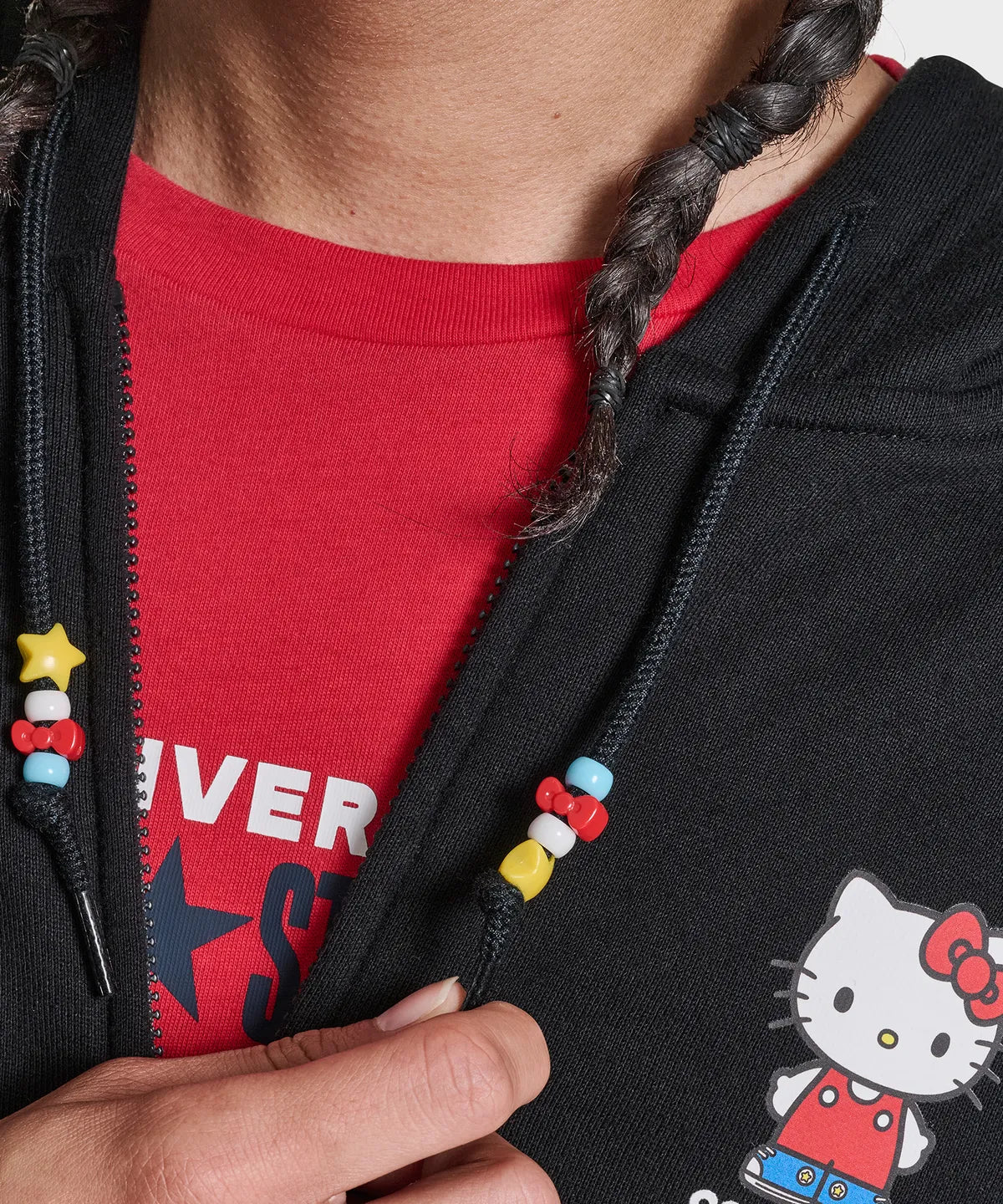 [Converse X Sanrio Characters] Full Zip Hoodie