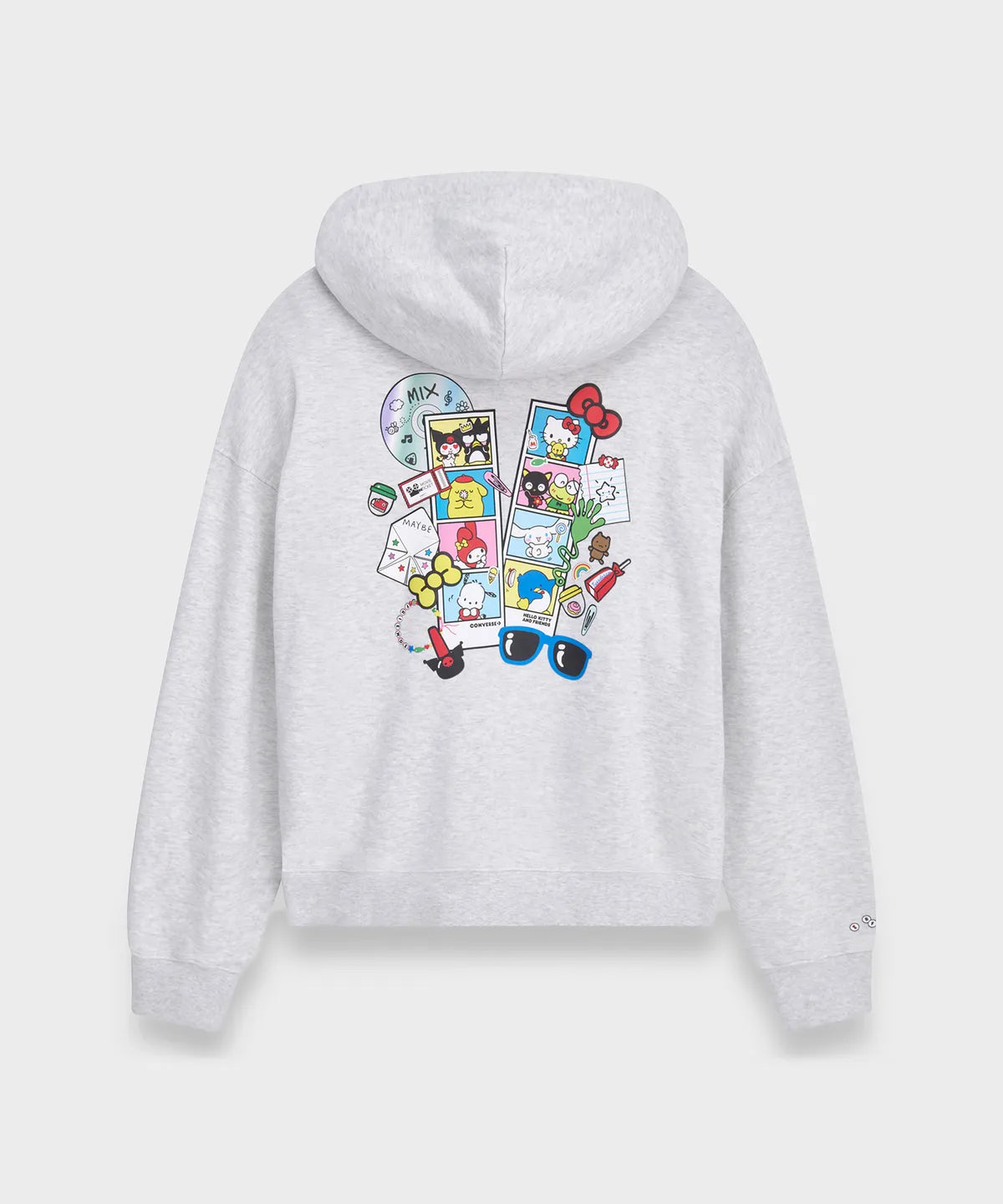 [Converse X Sanrio Characters] Full Zip Hoodie