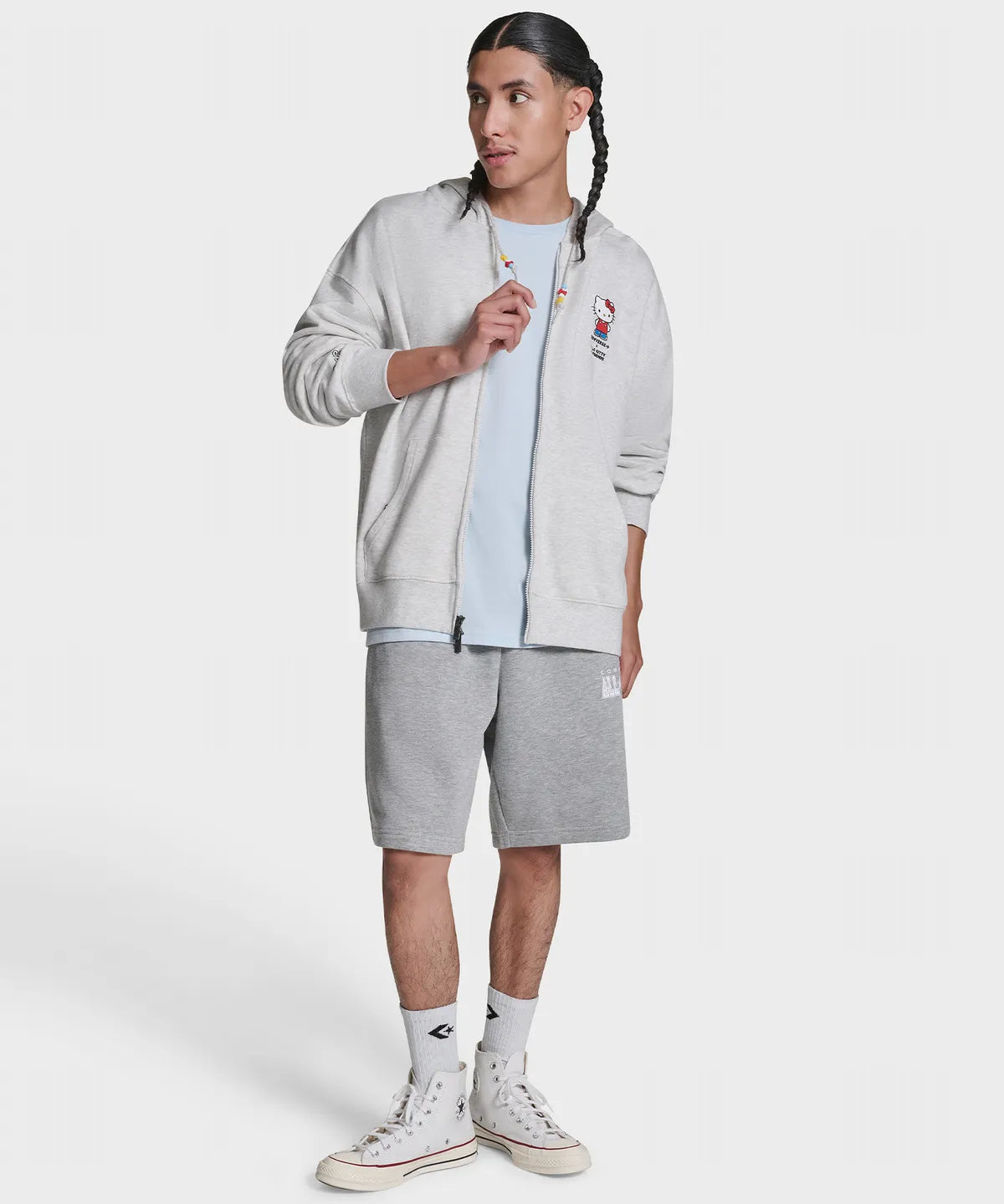 [Converse X Sanrio Characters] Full Zip Hoodie