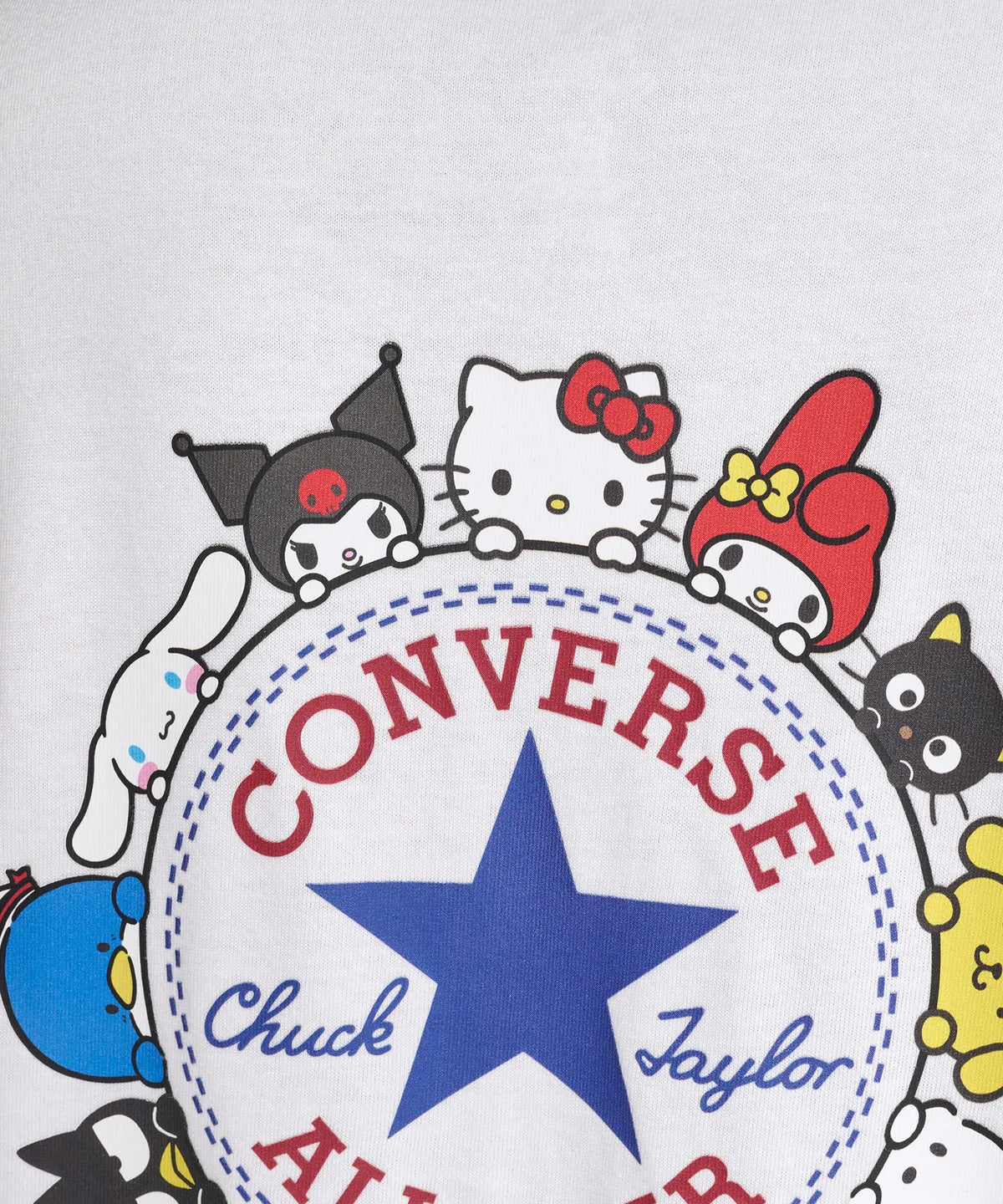 [Converse X Sanrio Characters] Chuck Taylor Patch T-Shirt