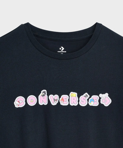 [Converse X Sanrio Characters] Sticker T-Shirt