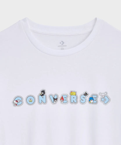 [Converse X Sanrio Characters] Sticker T-Shirt