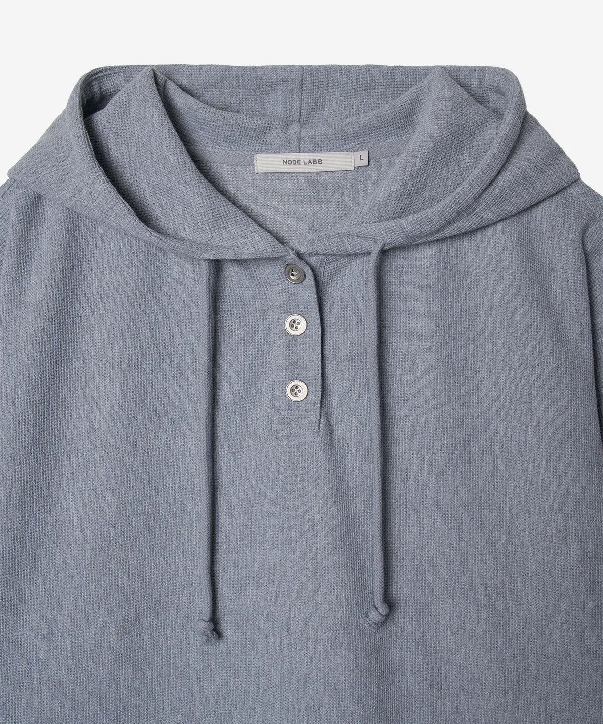 [BTS Jungkook Worn] NODE LABS DEV:10 Waffle Henley Neck Hoodie