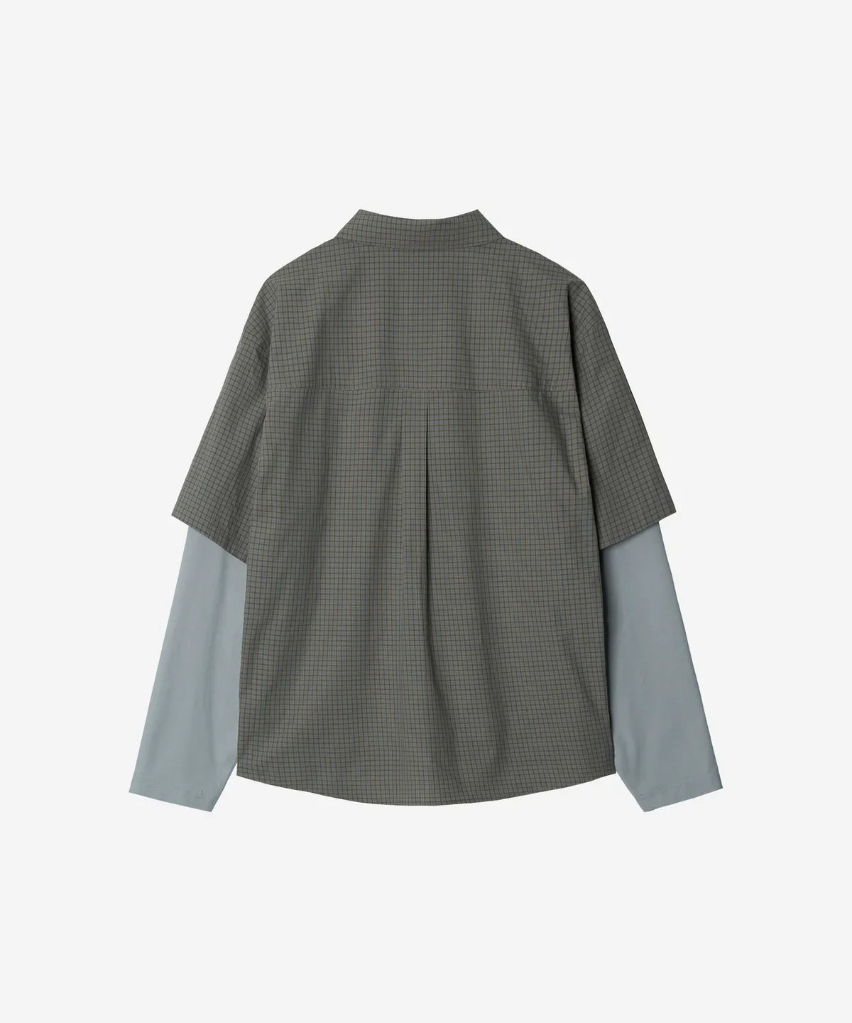 [BTS Jungkook Worn] NODE LABS DEV:10 Layered Sleeve Check Shirt