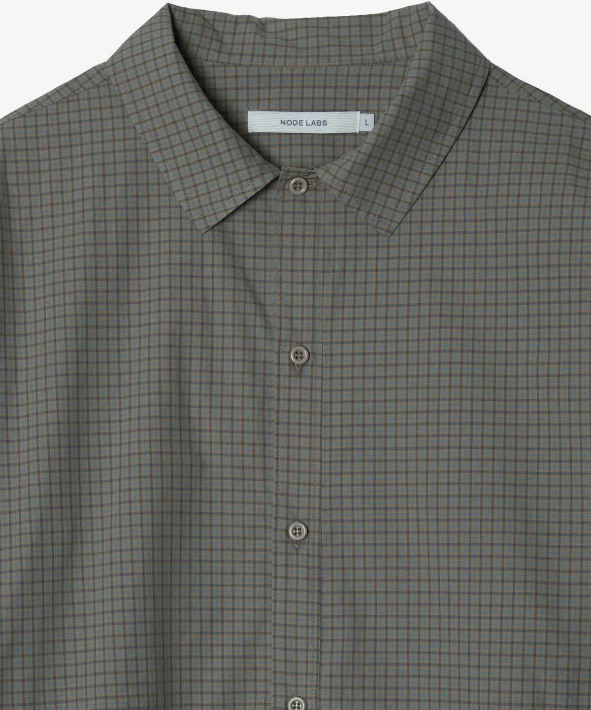 [BTS Jungkook Worn] NODE LABS DEV:10 Layered Sleeve Check Shirt