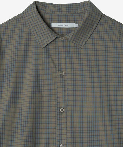 [BTS Jungkook Worn] NODE LABS DEV:10 Layered Sleeve Check Shirt