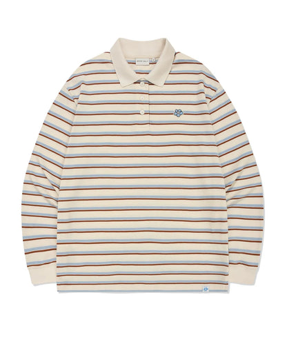 [Aespa Giselle Worn] 26SS Wacky Willy Women's Rugby Stripe Long Sleeve