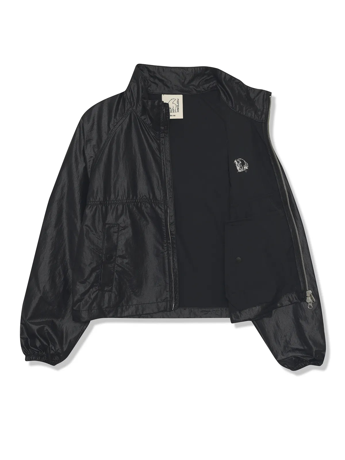 [Aespa Karina Pick] 26SS Nordisk Glossy Jacket - W_Black