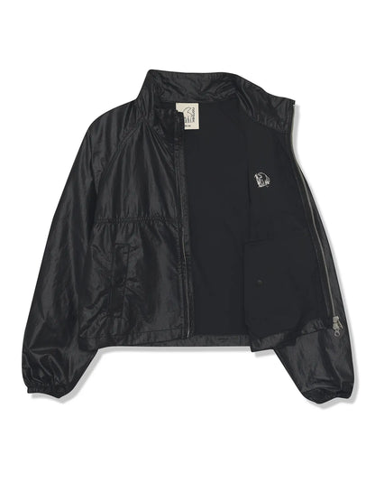 [Aespa Karina Pick] 26SS Nordisk Glossy Jacket - W_Black