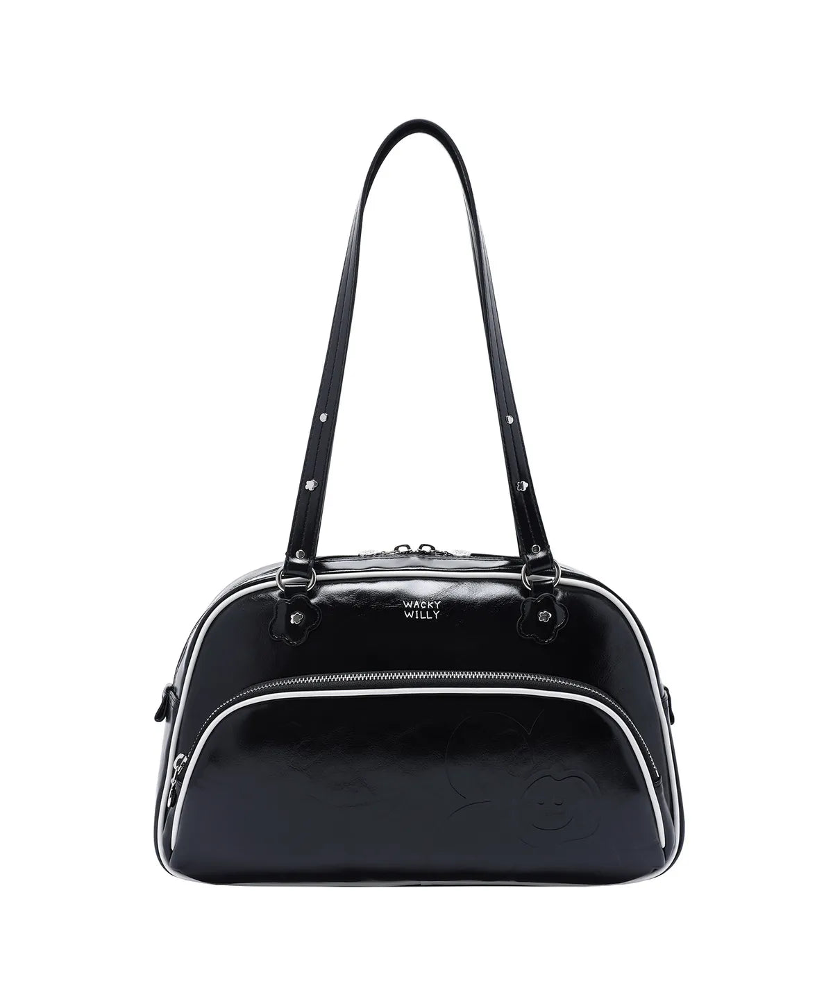 [Aespa Giselle Worn] 26SS Wacky Willy Women's School Bag Black
