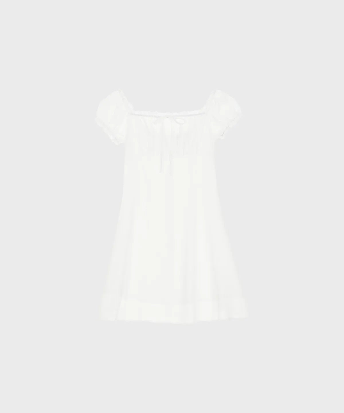ALKI ALKA  Puff Chiffon Mini Dress