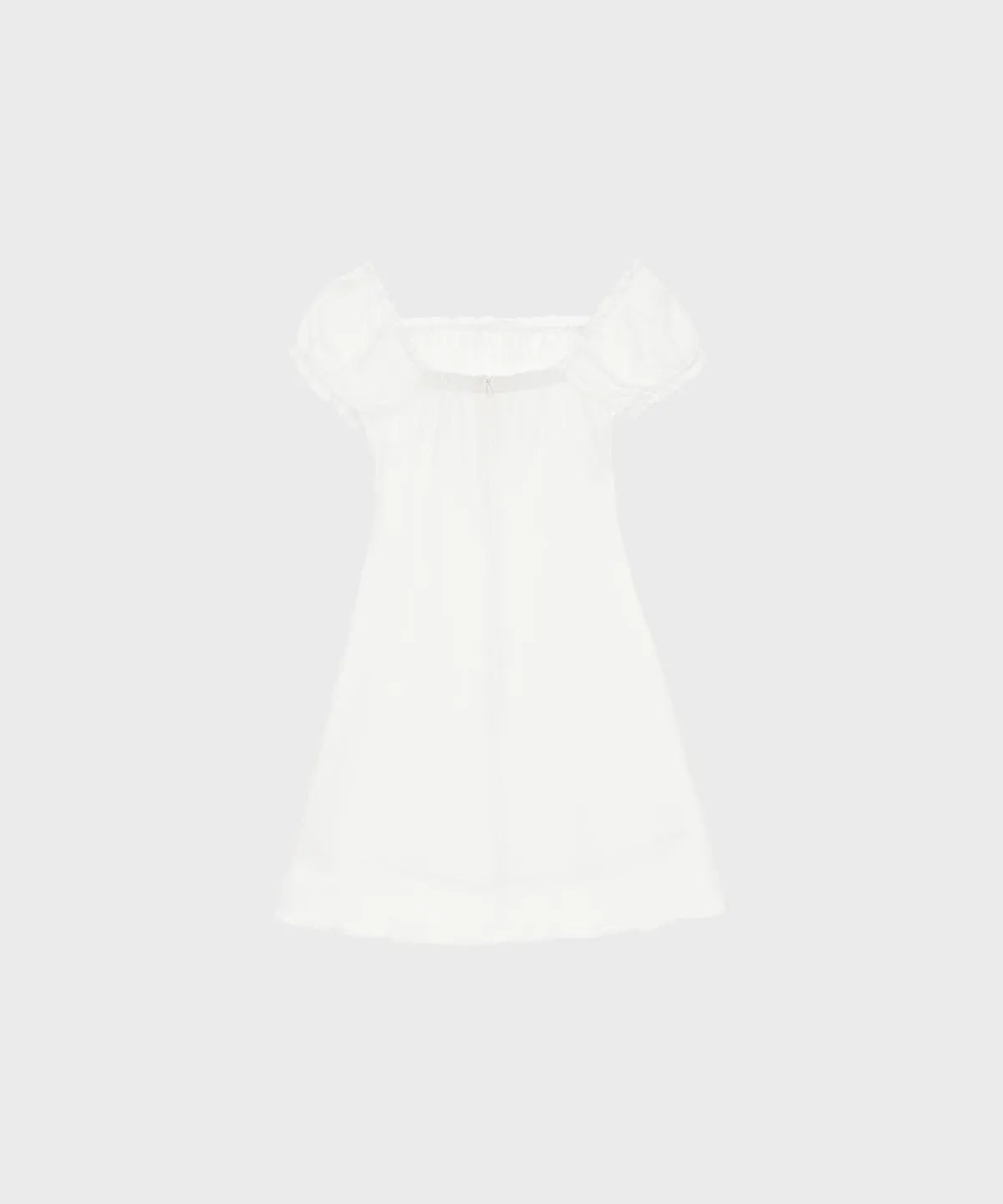 ALKI ALKA  Puff Chiffon Mini Dress