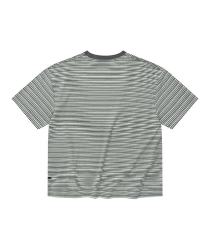 [TXT Soobin Worn] 26 Summer Covernat Multi-stripe T-shirt