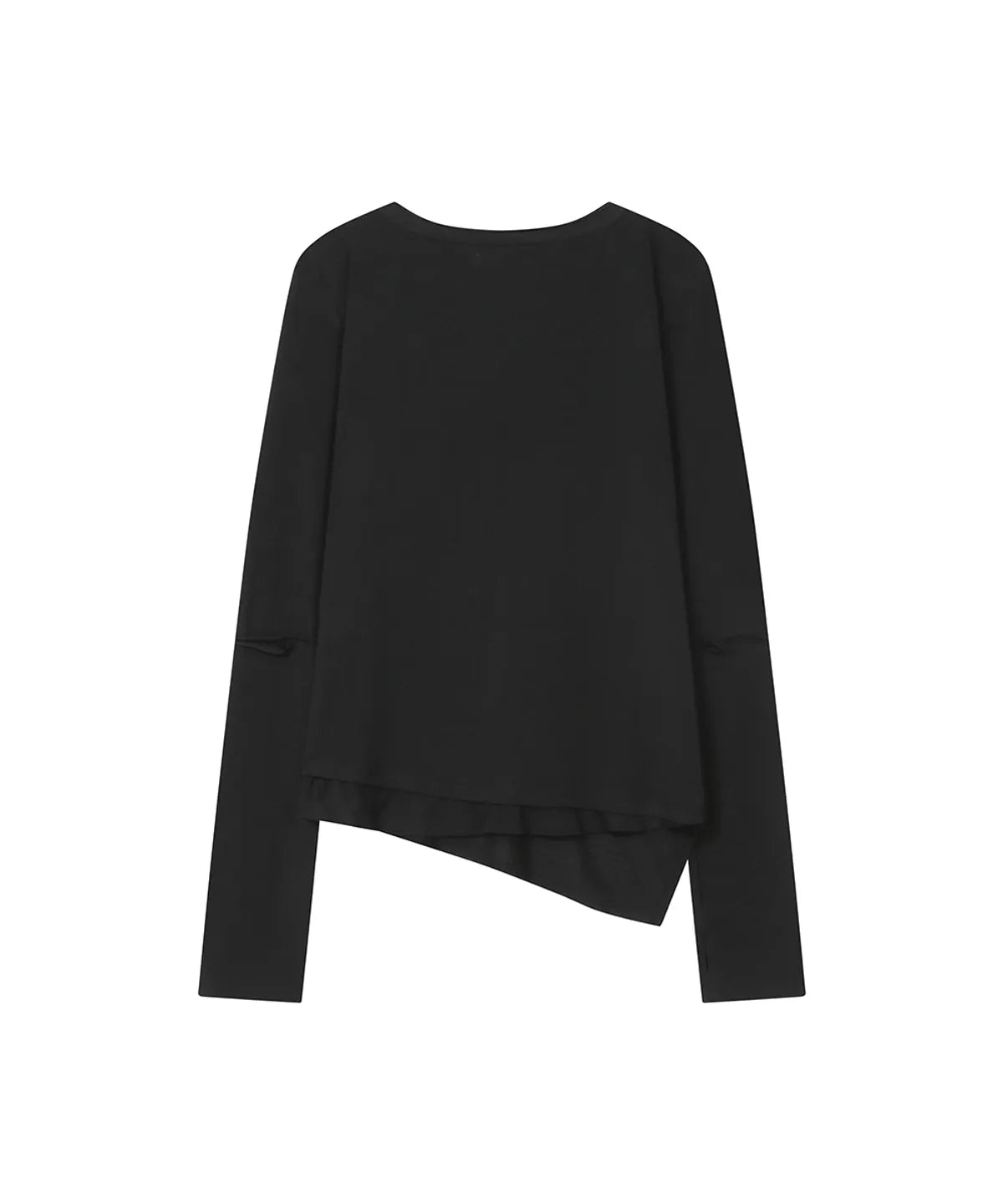 [Ive Rei Pick] Miseki Seoul Slash Button Layered Long Sleeve